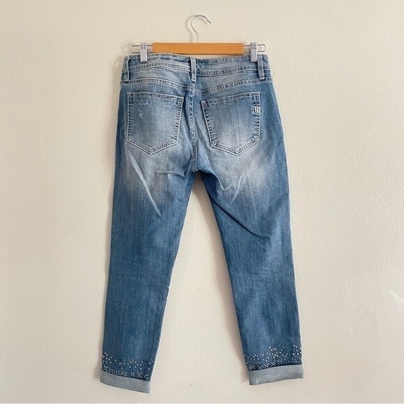 Miss Me Bedazzled Ankle Jean 26 - Picture 6 of 11